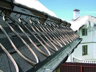 電伴熱帶(電纜)屋頂和天溝融雪融冰系統(tǒng)